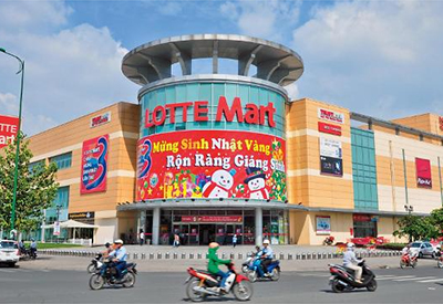 Wireless temperature monitoring device applied in Vietnam Lotte Mart project