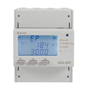 Medidor de energía en riel DIN, ADL400