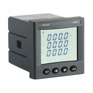 AC three phase digital voltage meter,AMC72L-AV3
