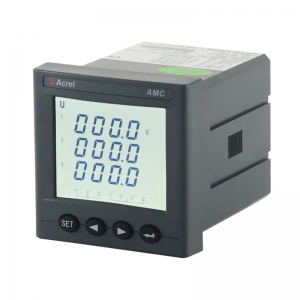 Meter voltan digital tiga fasa AC, AMC72L-AV3