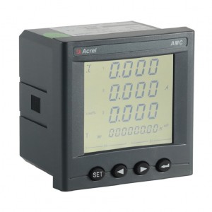 Three phase multi-function energy meter,AMC96L-E4/KC