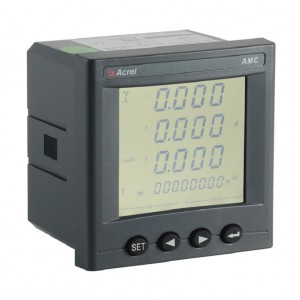 Multifunctionele energiemeter in drie fasen, AMC96L-E4/KC