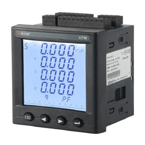 Compteur de puissance/énergie multifonction triphasé, APM800