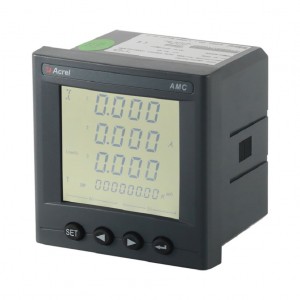 Three phase multi-function energy meter,AMC96L-E4/KC