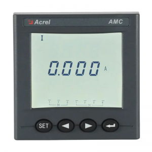 Medidor de painel de amplificador monofásico AC, AMC72L-AI
